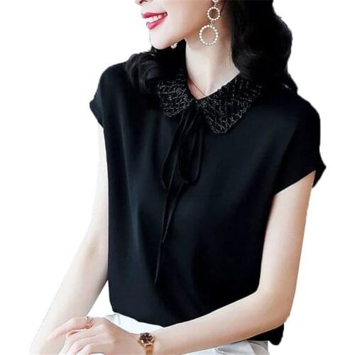 Черные блузки CAN XIN LCY China At AliExpress