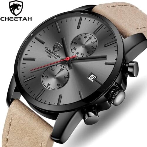CHEETAH Mens Waterproof Watch