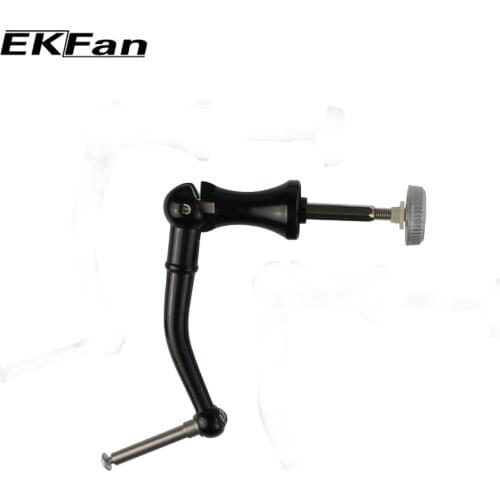 EKFan High Quality Fishing Reel Handle Hexagonal Shaft Metal Rocking Crank Handle