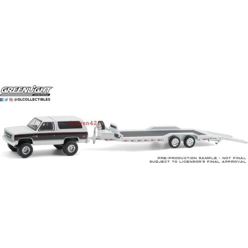 Green Light 1:64 1983 GMC Jimmy Sierra Classic boutique alloy car toys for children kids toys Model original box