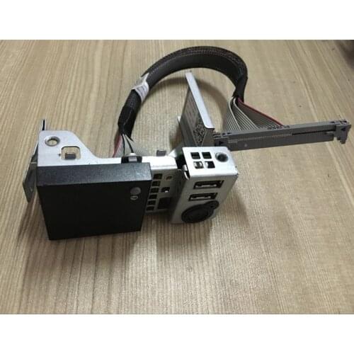 Power Button USB N052J D310K T310 T410 Server Front Control Panel LCD Display Y469J T410 Power Switch USB and LED cable Y357G