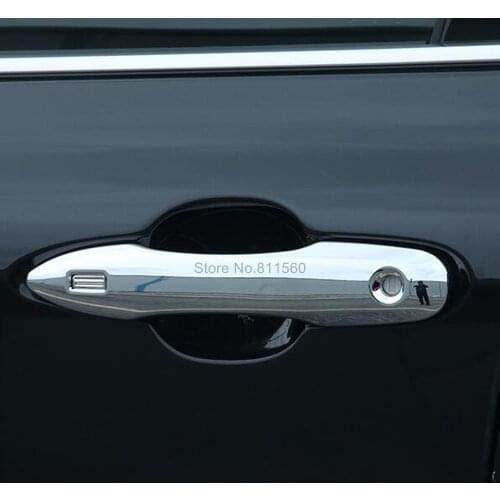 For Toyota Corolla 2019 2020 Hatchback Door Handle Catch Protection Cover Chrome Molding Trim Frame Garnish Bezel Accessories