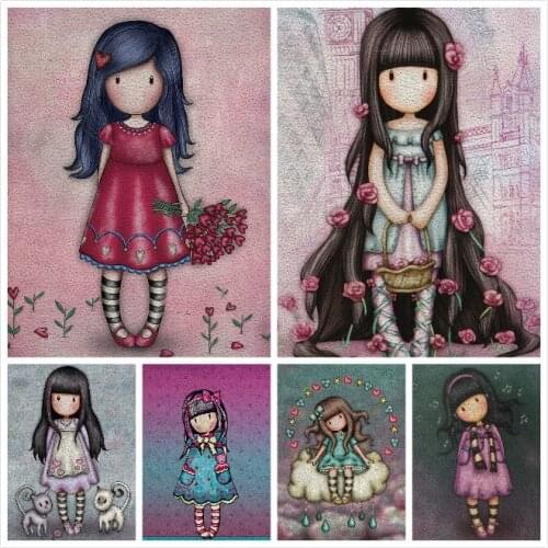 22*30CM Fine Art Cartoon Character Faux Leather Sheets For DIY Bows Handbag Craft Home Decor A4