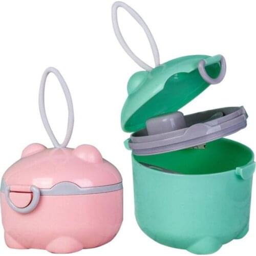 Mini Portable Baby Milk Powder Box Storage Case Milk Subpackage Container for Young Kids