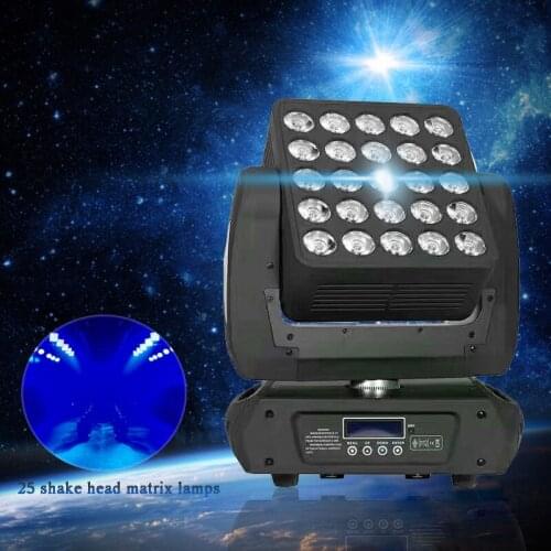 Led 25 matrix beams Led lights moving head podium Dj stage matrix lights 90-260v stage moving head party effect light