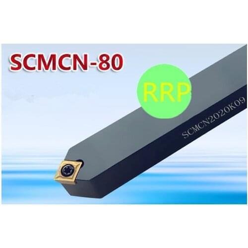 1pc SCMCN2020K09(20x20mm) +1pc CCMT09T304 insert to cut stainless steel and steel,CNC Turning Tool, External Turning Tool