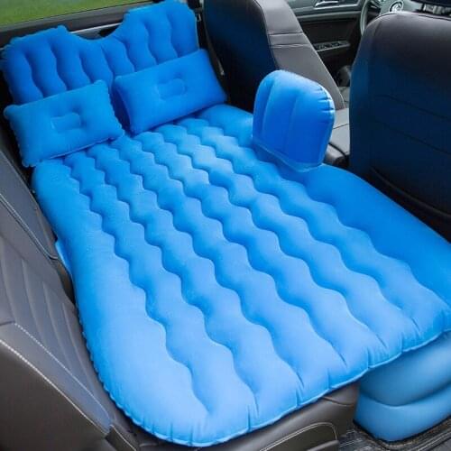 2020 High quality Top Selling Car Back Seat Cover Travel Mattress Air Inflatable Bed with pump