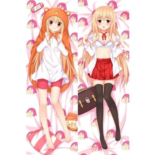 Anime Himouto! Umaru-chan Doma Umaru Pillow Case Cosplay Dakimakura Hugging Body