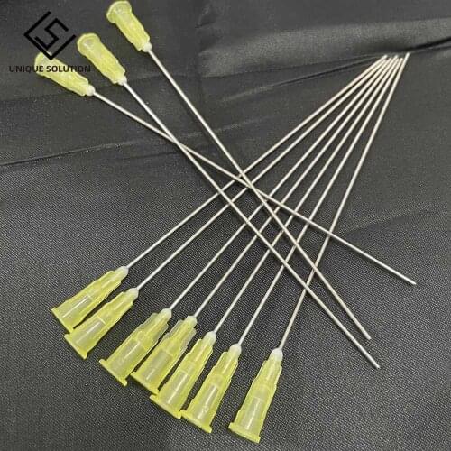 Free Shipping High Quality 20G Blunt Tip Needle Fill 10cm Long Liquid Dispenser 100mm Length Dispensing Needles