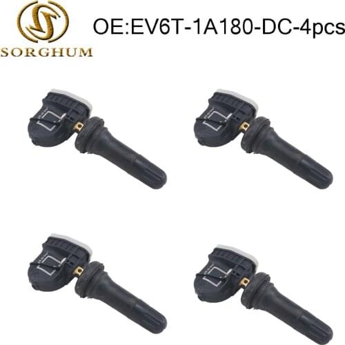 4pcs TPMS EV6T-1A180-CB Car Tire Pressure Monitoring Sensor EV6T-1A180-DC For Ford Mondeo Focus C-Max Grand B-Max Fiesta 2014