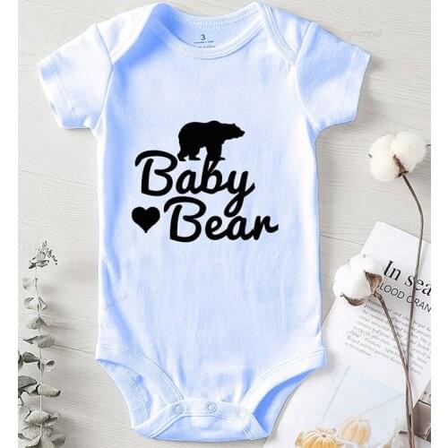 Children Jumpsuits Newborn Baby Girl Clothes Infant Boys Winter Jumpsuits Rompers for Newborns Kids Clothing Printing Bear