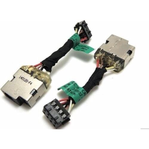 DHL free. 20pcs. DC POWER JACK W/ CABLE FOR H.P Pavilion 730932-SD1 730932-FD1 730932-YD1 732067-001.for 15-P 15-P075TX 15-P2