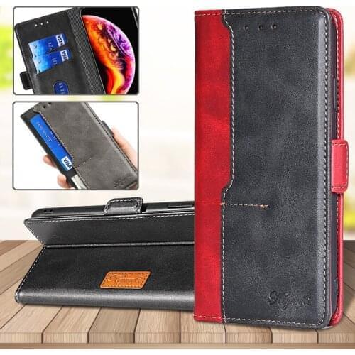 For LG X4 X2 2019 X W30 W10 LV7 LV3 Luxury Splice Card Holder Flip Mobile Phone Leather Case Side magnetic buckle Stand Cover