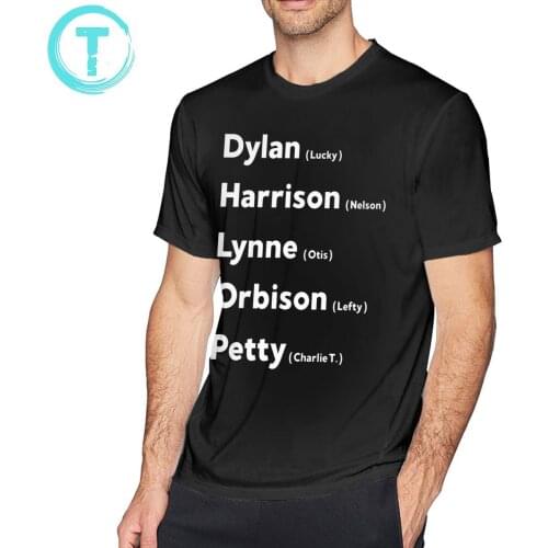 Jeff Lynne T Shirt Travelling Wilburys Inspired T-Shirt Cute Short-Sleeve Tee Shirt 100 Percent Cotton Tshirt