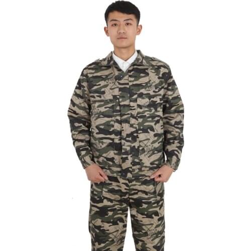 Full Sleeve Desert Camouflage Tactical Military Uniform US Army Suit Man Training Hunting Combat Security Clothing Set