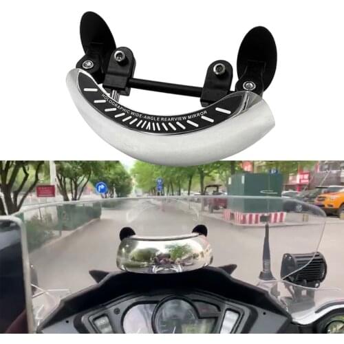 Motorcycle 180 degree wide angle vision HD Convex Mirror For HONDA AFRICA TWIN CRF1000L FORZA3000 PCX150 X-ADV 750 NC750X CB500X