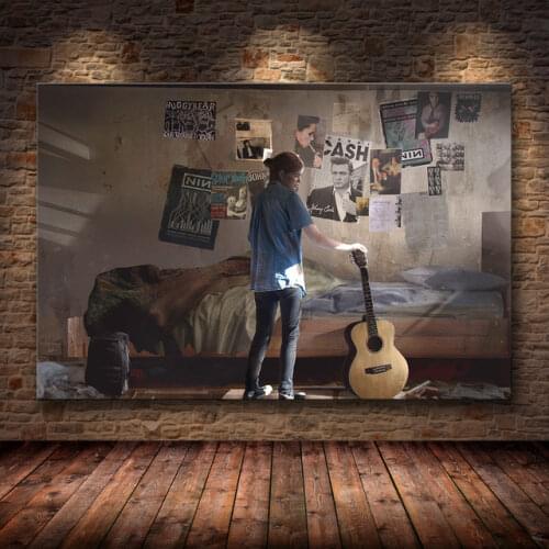 Game Poster The Last Of Us Print Zombie Survival Horror Action HD Poster Canvas Painting Modern Home Decor for Wall Art