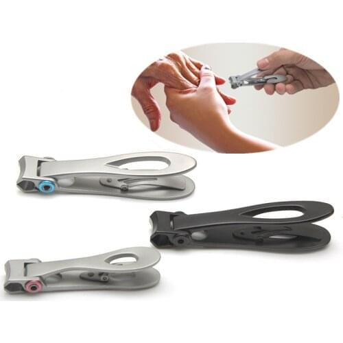 Professional Nail Clippers Stainless Steel Nail Cutter Toenail Fingernail Manicure Trimmer Toenail Clippers for Thick Nails