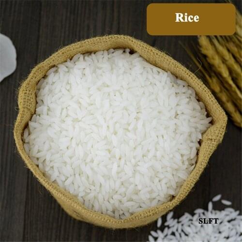 Kitchen cabinet hotel restaurant store shop decoration Realistic fake food display props plastic artificial Simulation rice