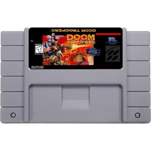 Hot Selling 16bit 46pin Super Game Card - Doom Troopers