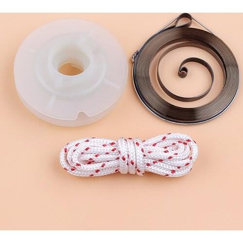 Recoil Starter Pulley Spring Repair Kit for Zenoah Komatsu G2500 Chinese 2500 25cc Chainsaw Chain Saws Spares
