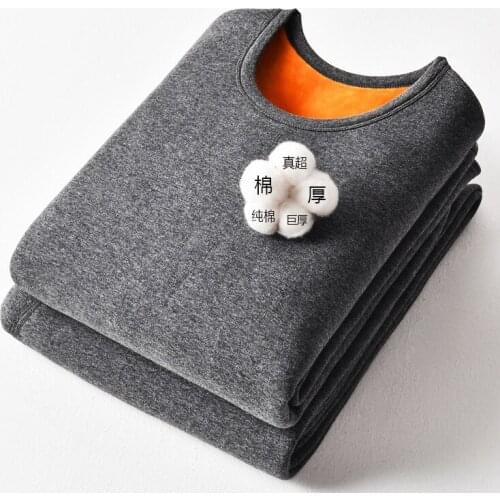 Male Thick Thermal Clothing Suit Inner Wear Men Women Thermal Underwear Sets Warm Long Johns Autumn Winter Long Thermo Underwear