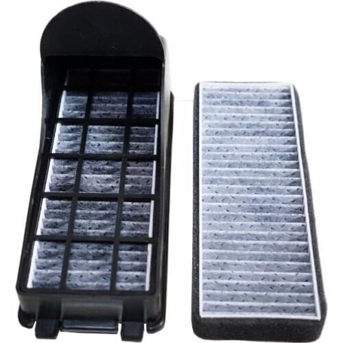 For 2 Pcs Air Carbon Filter for Volkswagen 2011-2019 Polo Gol/audi A1 8x/skoda Fabia Rapid Roomster External Filter Assemblies