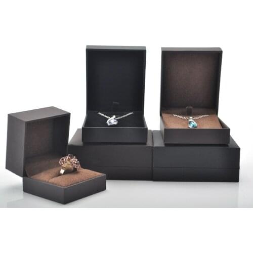 High-end Tactile Paper Jewelry Box Packaging Ring Jewelry Display Jewelry Box Wedding Gift Box