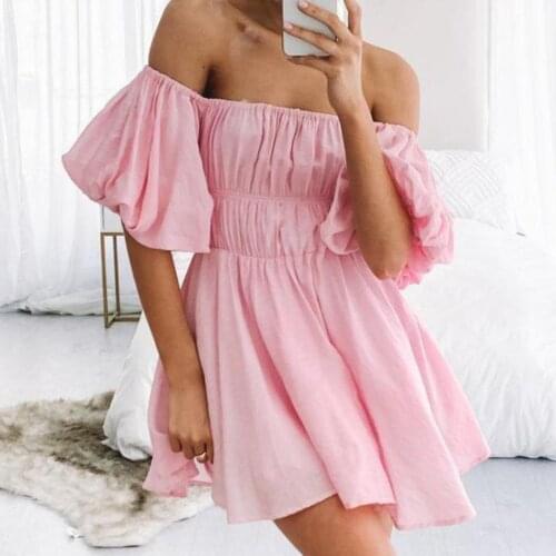 Wsevypo Flared Summer Dresses