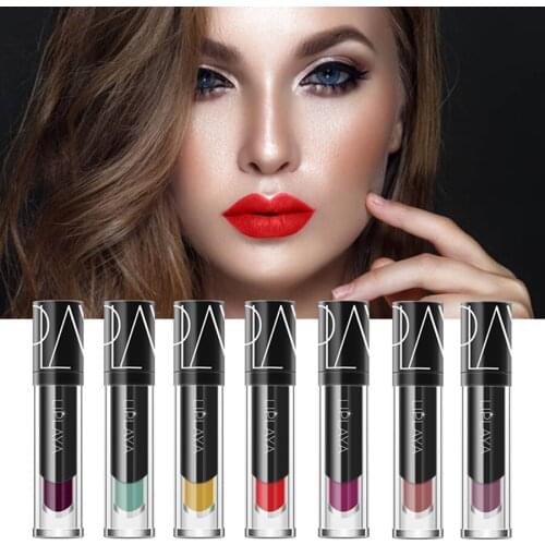 YOHAPPY Matte Lipgloss Sexy Liquid Lip Gloss Matte Long Lasting Makeup lipgloss