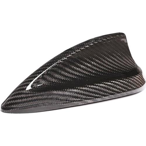 12-2021 for BMW 1 2 3 4 5 Series Roof Shark Fin Antenna Decorative Cover Real Carbon Fiber Antenna Modification Cover Auto Parts
