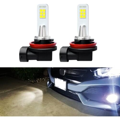2x 9006 HB4 LED Fog Light H11 H8 H7 H1 H3 LED Bulbs DRL Lamp For Volkswagen Eos Golf 6 MK6 Touareg Jetta Tiguan Passat GTI