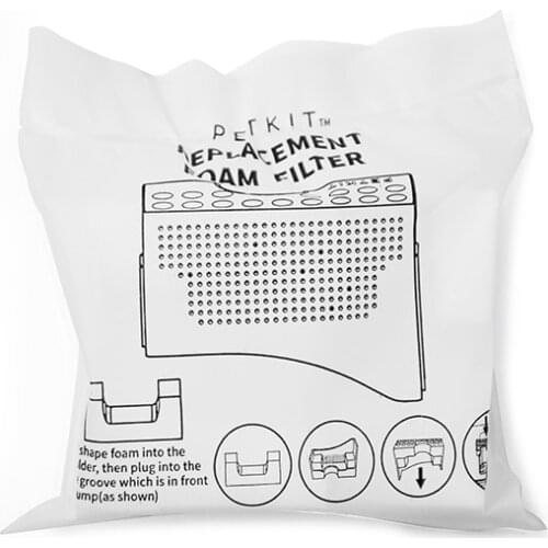 4 Pcs/lot Genuine PETKIT Pet Filter Sponge Cat Dog Accessories Pet Smart Water Dispenser Sponge