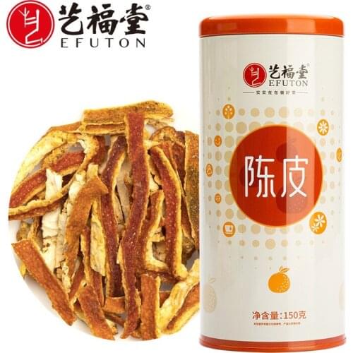Cn Health 150g*2 cans The new club old Chen Pi tea art Futang new will dry orange chen skin