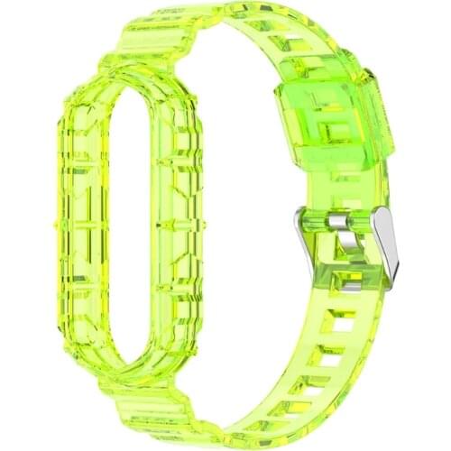 Color Strap Silicone Replacement for Mi Band 4/3 Color Breathable Wristband Bracelet