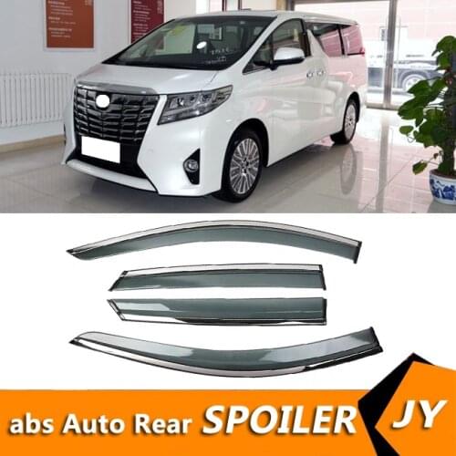 For TOYOTA Alpha 2015-2018 Window Visor Vent Shades Sun Rain Deflector Guard For TOYOTA Alpha Auto Accessories 4PCS/SET