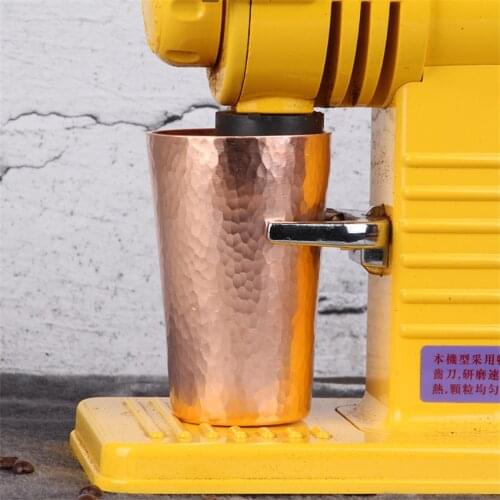 Red Copper Silver Dosing Ring Maker Coffee Tamper Powder Feeder For EK43 Grinder Supply Cafe Accessories For Barista