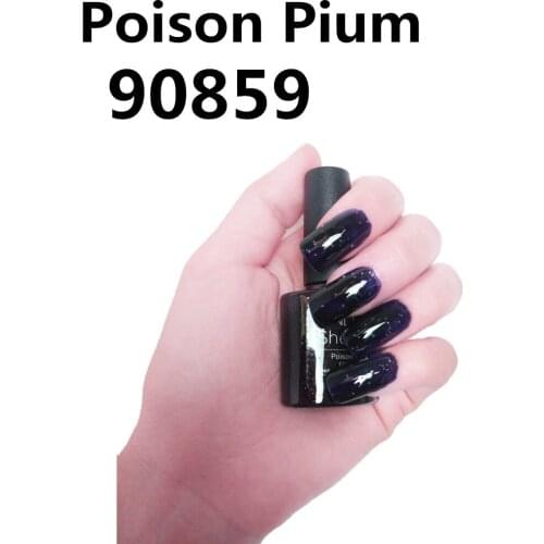 90859 Poison Plum gel polish primer UV sealer soak enhanced 7.3ml long lasting manicure art nail gel Lak varnish primer