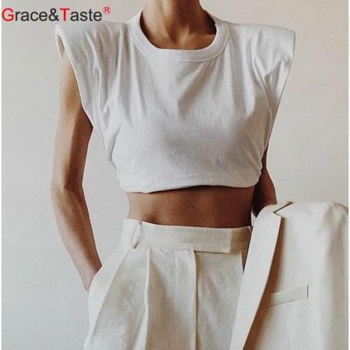 Женские укороченные футболки Grace&taste China At AliExpress