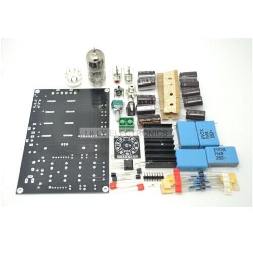 JSDZ DIY Kit 6N3 Tube Pre-Buffer Amp Audio Pre-Amplifier