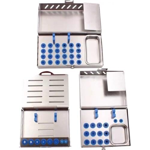 Stainless steel Dental implant tool box Denture Implant Instruments dentistry implant tools storage box