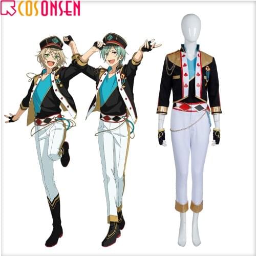 COSPLAYONSEN Ensemble Stars ALKALOID Cosplay Costume Custom Made All Size with Hat