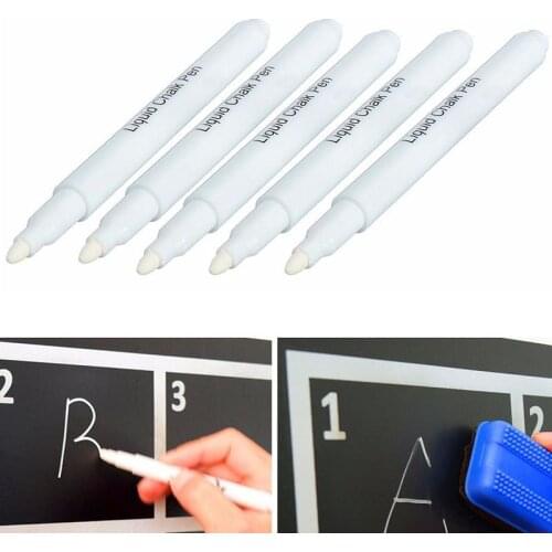 Liquid Chalk Pen Marker For Glass Windows Chalkboard Blackboard Erasable Handwritten Chalkboard Pen Liquid Chalk Marker Pen