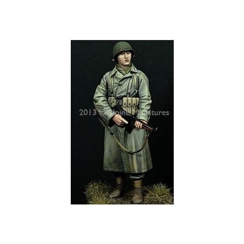 1/16 scale WW2 US submachine gun soldier WWII Resin Model Kit Model Free Shipping