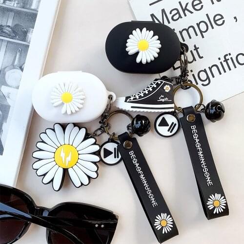 Cute Korean Flower Cover for Xiaomi Redmi AirDots 3 Case for Mi Air Dots 3 TWS Wireless Bluetooth Earphone Charge Case Headphone