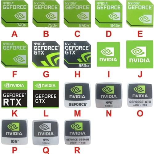 Suitable For Notebook Decoration Label 10th Generation Core New Graphics Card Sticker Rtx3090 3080 3070 2070 Super Titan