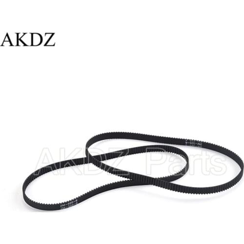 2MGT 2M 2GT Synchronous Timing belt Pitch length 320 width 6mm/9mm Teeth 160 Rubber closed