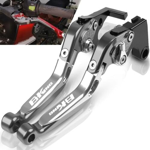 FOR SUZUKI B-KING 2008 2009 2010 2011 2012 Motorcycle handbrake Folding Extendable Moto Adjustable Clutch Brake Levers b-king