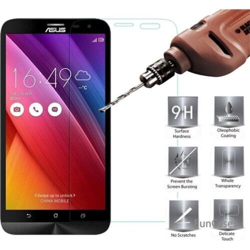 Tempered Glass Screen Protector for Asus Zenfone 2 ZE550ML ZE551ML Laser ZE550KL ZE500KL Front 9H Clear Protective Glass Film