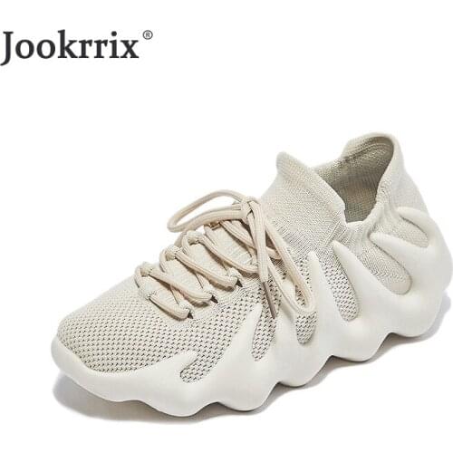 2021 Women Shoes Summer Autumn Lady Fashion Sock Sneakers Running Sports Tennis Basket Trainers Breathable Thick Sole Platform